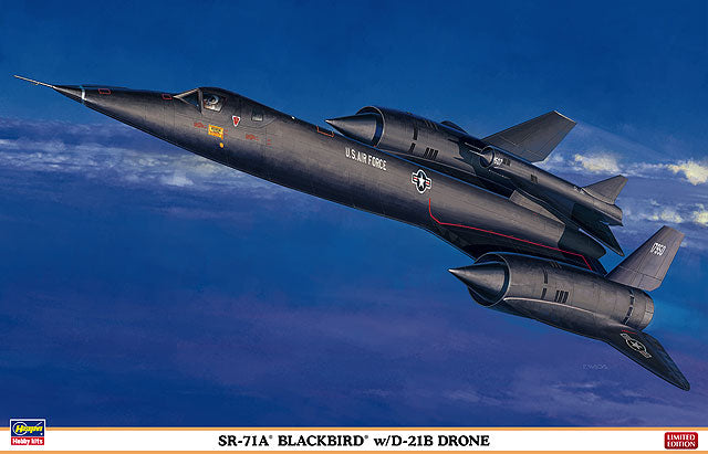 Hasegawa 1/72 SR-71A Blackbird with D-21B Drone