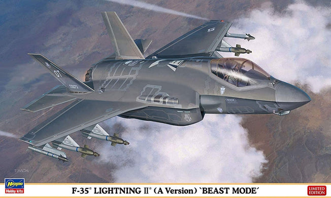 1/72 F-35 (A VERSION) "BEAST MODE" HASEGAWA 02315