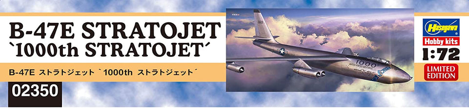 1/72 B-47E STRATOJET '1000th STRATOJET' by HASEGAWA 02350