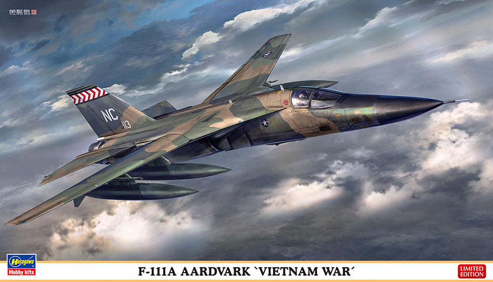 1/72  F-111A AARDVARK “Vietnam War” HASEGAWA 02441