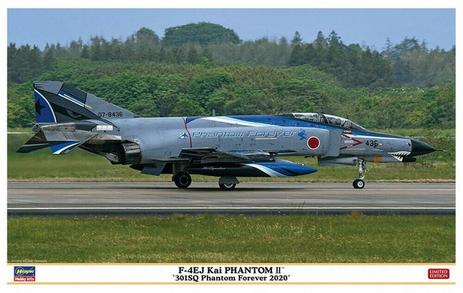 1/48 F-4EJ KAI PHANTOM II `301SQ PHANTOM FOREVER 2020` by HASEGAWA 07496