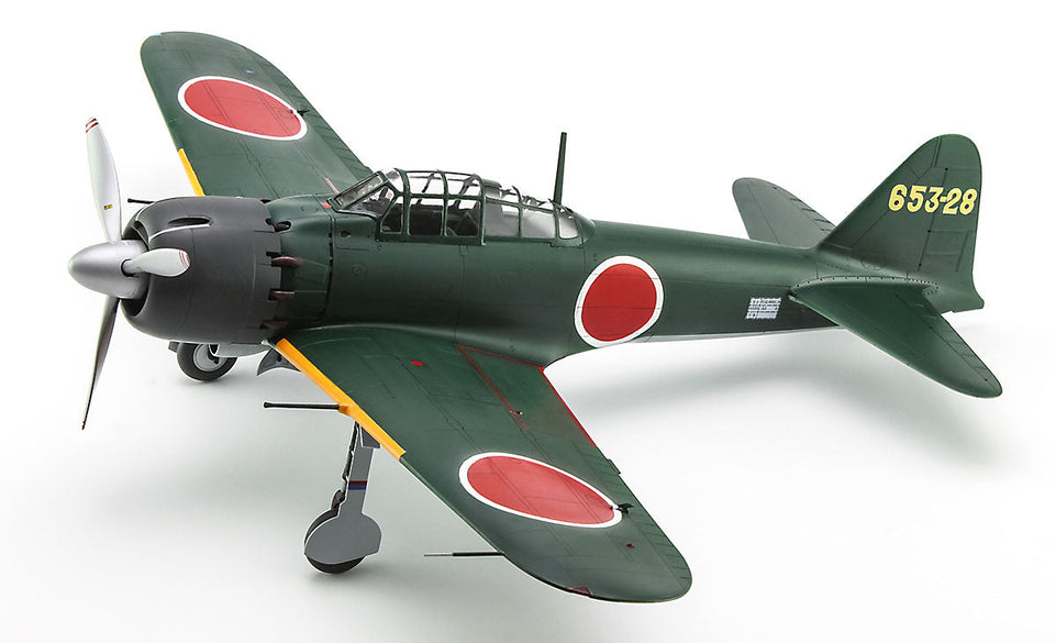 1/32 MITSUBISHI A6M5b ZERO FIGHTER (ZEKE) TYPE 52 Otsu "653rd FLYING GROUP" by HASEGAWA