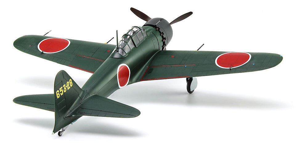 1/32 MITSUBISHI A6M5b ZERO FIGHTER (ZEKE) TYPE 52 Otsu "653rd FLYING GROUP" by HASEGAWA