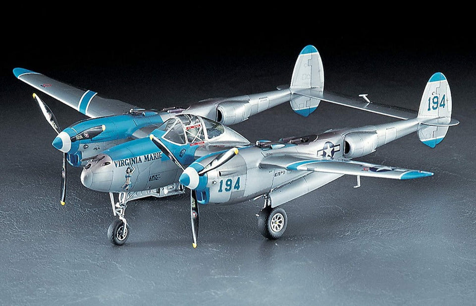 1/48 P-38J LIGHTNING "VIRGINIA MARIE" HASEGAWA 09101