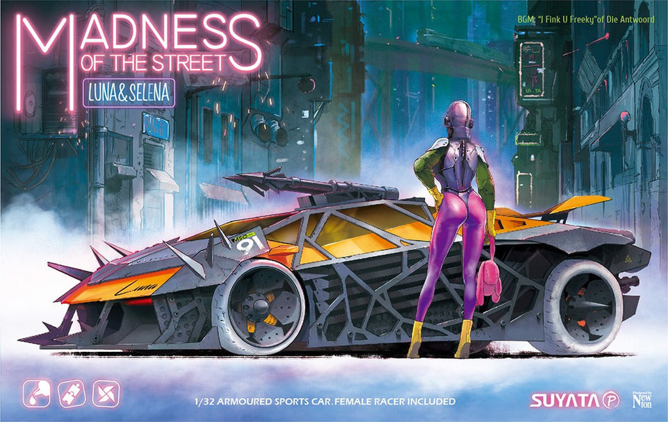 1/32 LUNA & "MAD" SELENA - MADNESS OF THE STREETS SERIES by SUYATA