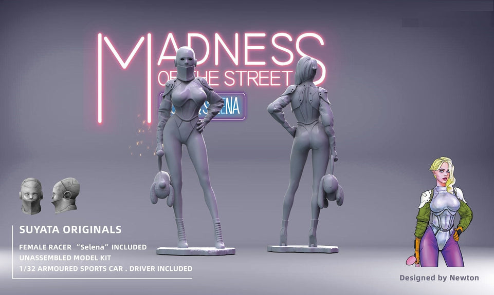 1/32 LUNA & "MAD" SELENA - MADNESS OF THE STREETS SERIES by SUYATA