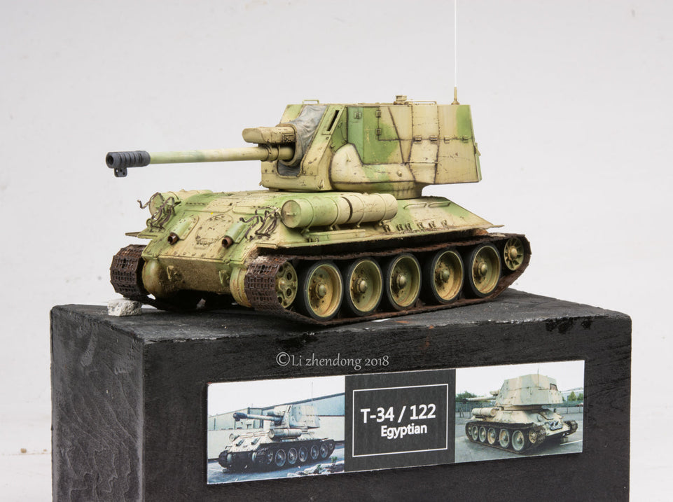 1/35 T-34/122 EGYPTIAN RYEFIELD MODEL 5013