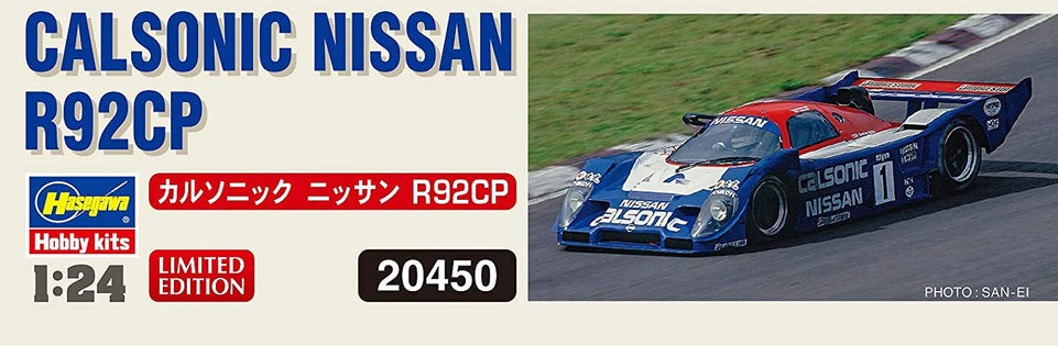 1/24 CALSONIC NISSAN R92CP (LIMITED EDITION) by HASEGAWA 20450