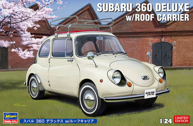 1/24 Subaru 360 Deluxe with roof carrier by Hasegawa #20622