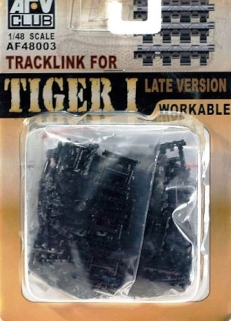 1/48 TRACK FOR TIGER I LATE VERSION AFV CLUB AF48003