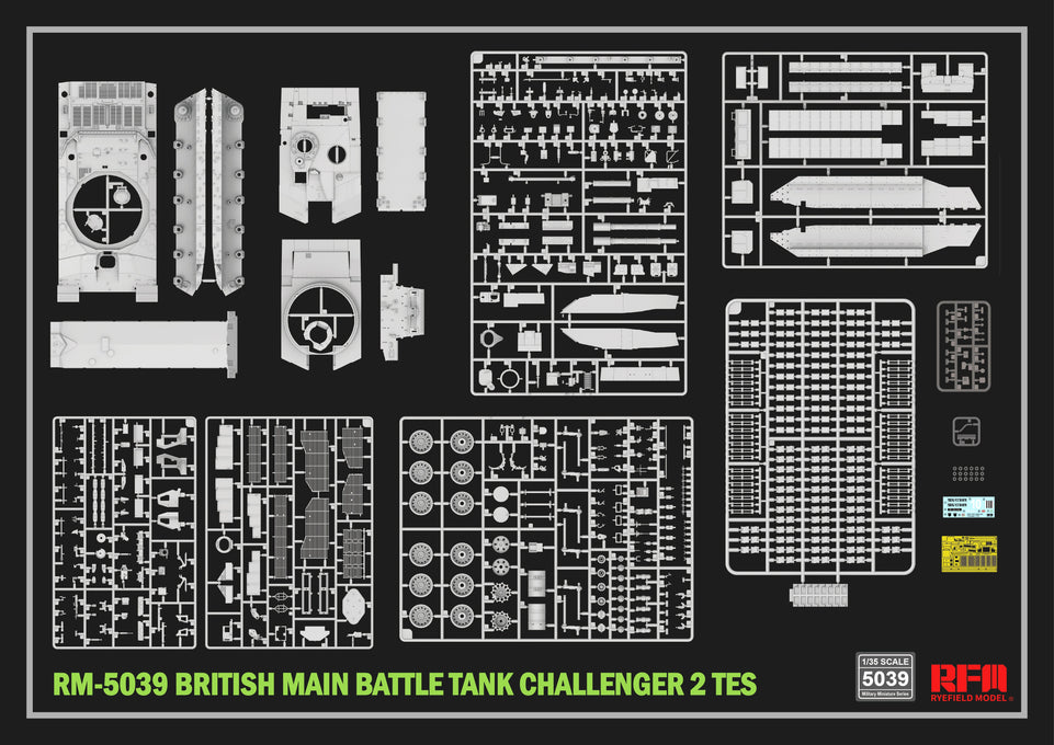 1/35 British Main Battle Tank - Challenger 2 TES