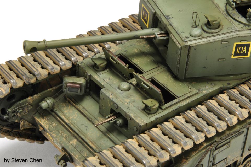 1/35 CHURCHILL MK.III 75MM WITH WORKABLE TRACK (LIMITED) AFV CLUB AF35S54