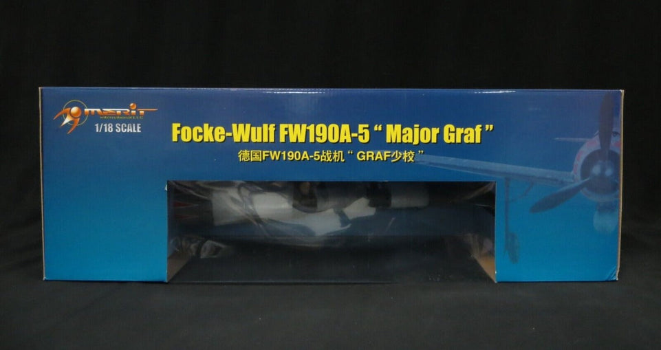 1/18 FOCKE-WULF FW190 A-5 "MAJOR GRAF" BY MERIT INTERNATIONAL USA