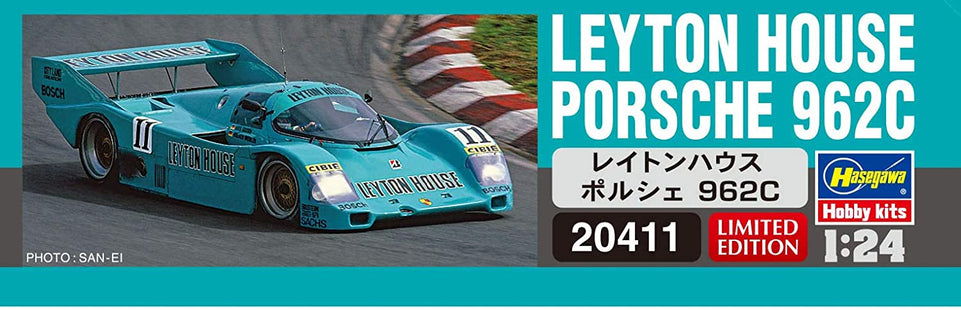 HAS-20411 1/24 LYTON HOUSE Porsche 962C, Group C Racing by Hasegawa