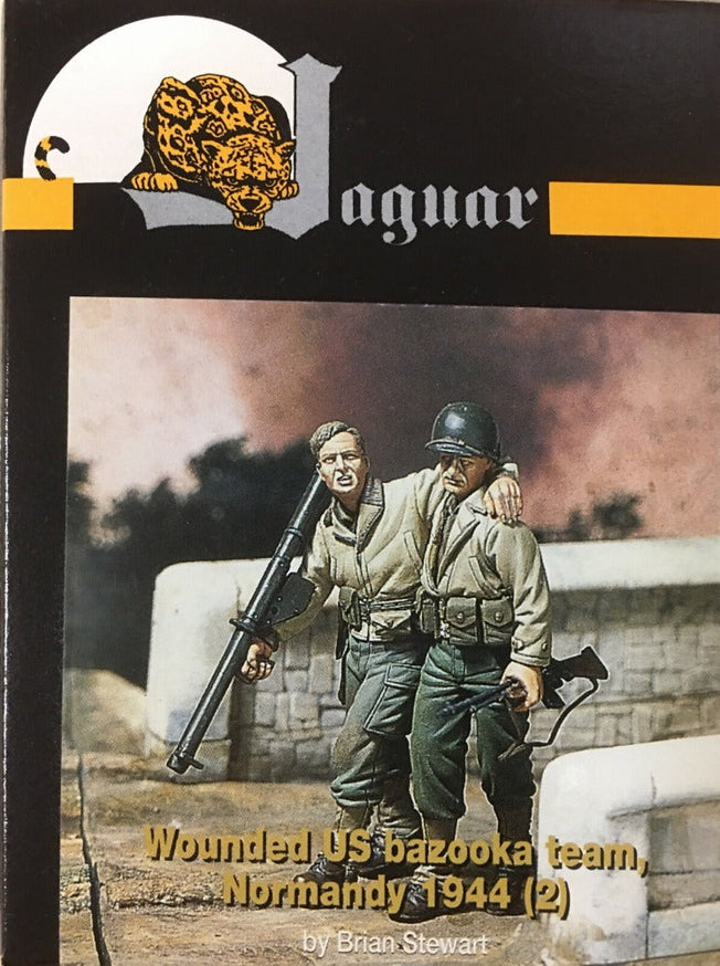 1/35 WOUNDED U.S. BAZOOKA TEAM - NORMANDY 1944 RESIN FIGURES BY JAGUAR MODELS  63108