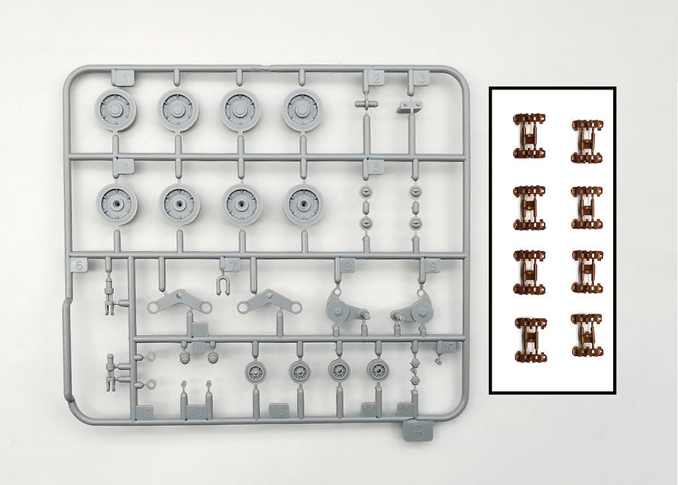 Amusing Hobby 35A031 1/35 WWII Japanese Type 5 "Ho-Ri"-II w/ Movable Tracks