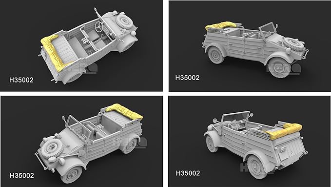 German PKW Typ k1 Kübelwagen Type 82 Hero Hobby Kits | No. H35002 | 1:35