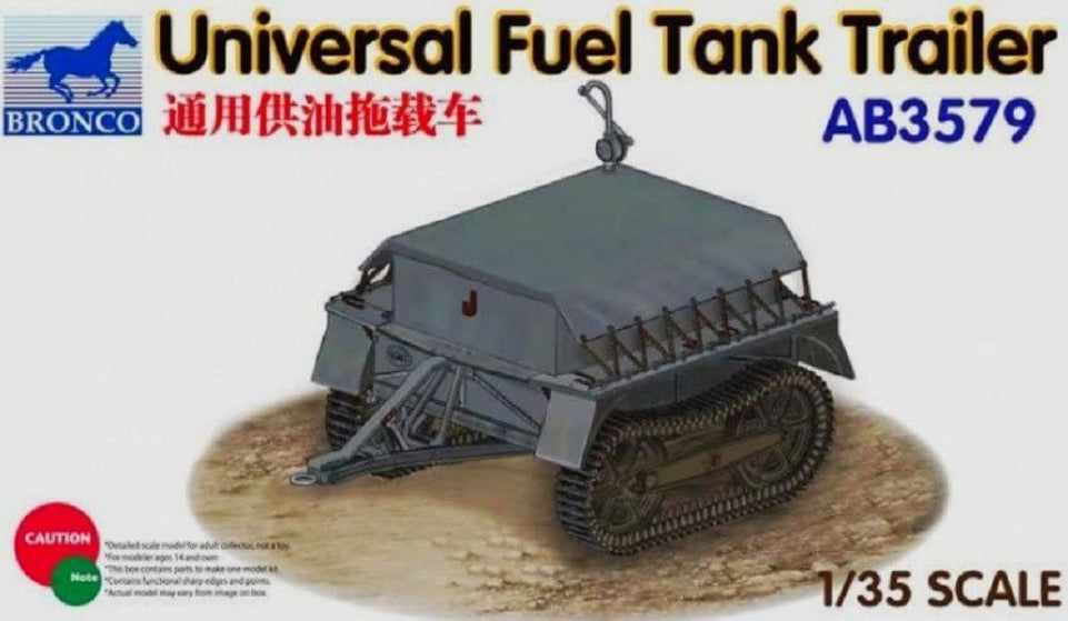 1/35 UNIVERSAL FUEL TANK TRAILER BRONCO MODELS AB3579