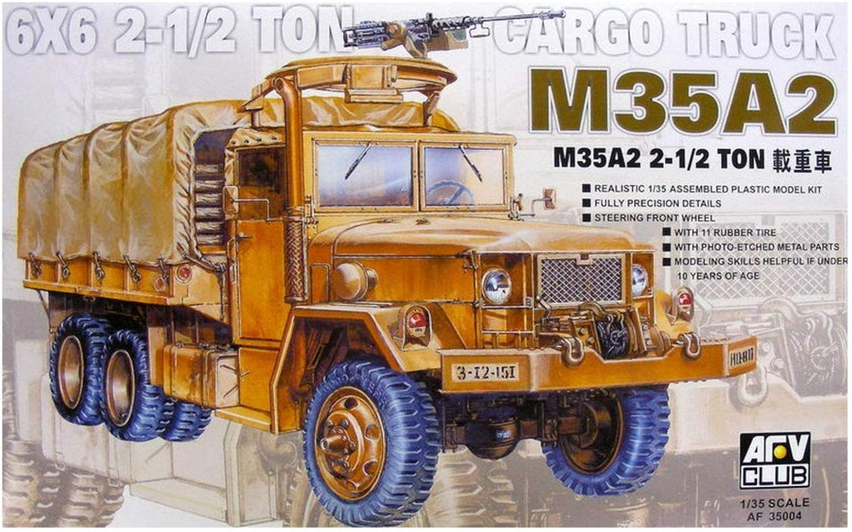 1/35 M35A2 2 1/2 TON CARGO TRUCK AFV CLUB