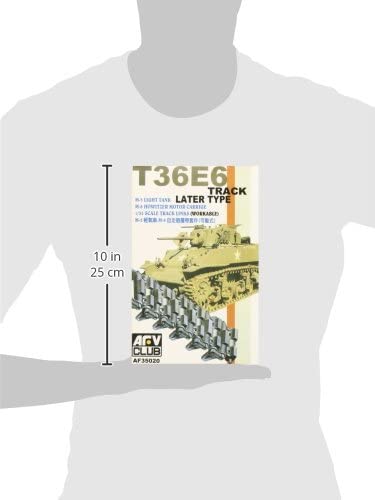 1/35 M5/M8 LIGHT TANK T36E6 WORKABLE TRACKS AFV CLUB AF35020