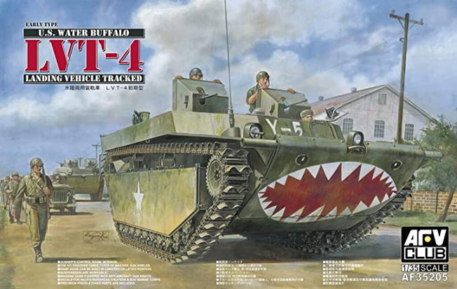 1/35 US WATER BUFFALO LVT-4 (EARLY TYPE) AFV CLUB AF35205