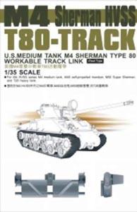 1/35 M4 SHERMAN HVSS T80 TRACK