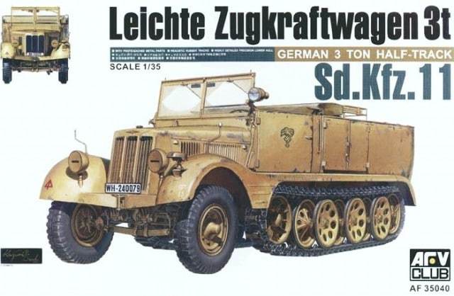 1/35 SDKFZ 11 3 TON HALF TRACK