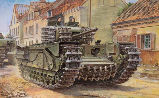 1/35 CHURCHILL MK IV L/50 6 POUNDER GUN