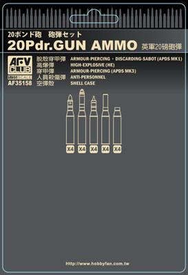 1/35 BRITISH 20 PRD. AMMO