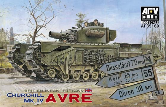 1/35 CHURCHILL MK IV AVRE W/T144 DOUBLE PIN WORKABLE TRACKS