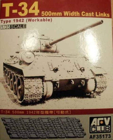 1/35 T-34"S 500MM WIDTH CAST LINKS WORKABLE