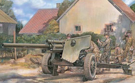 1/35 105MM HOWITZER M5 CARRIAGE M6