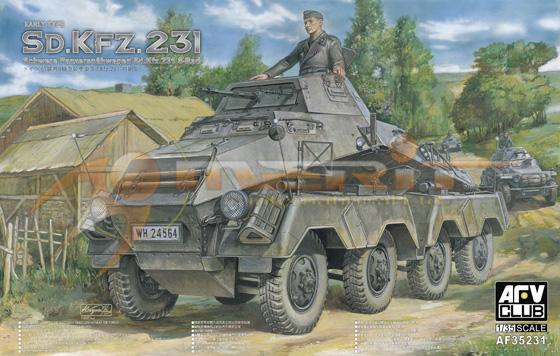 1/35 SDKFZ 231 SCHWERER PANZERSPAHWAGEN (EARLY TYPE)