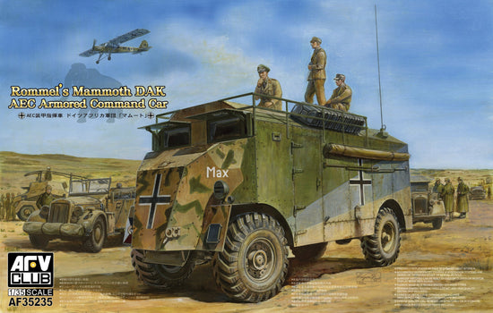 1/35 ROMMELS' MAMMOTH DAK AEC ARMORED COMMAND CAR