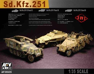 1/35 3 IN 1 SD.KFZ 251