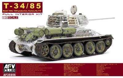 1/35(discontinue)T-35/85 174 FACTORY/TRANSPARENT TURRET (LTD