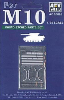 1/35 M10 ETCHING PARTS