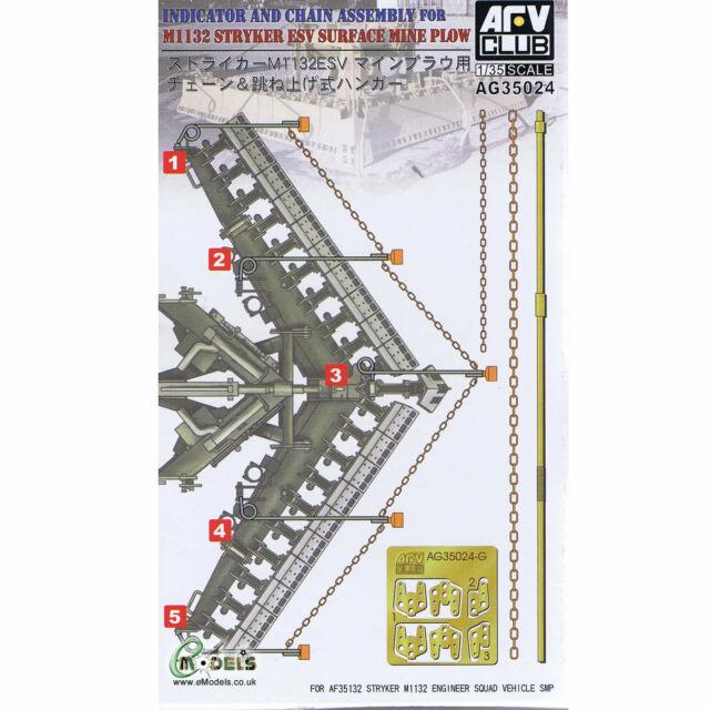 1/35 CHAIN & SPRING HANGER FOR M1132 STRYKER ESV MINE PLOW