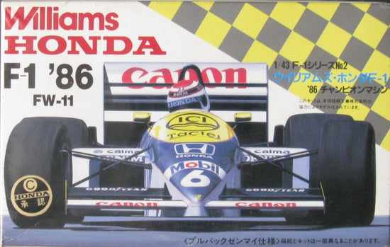 1/43 WILLIAMS HONDA FW-11