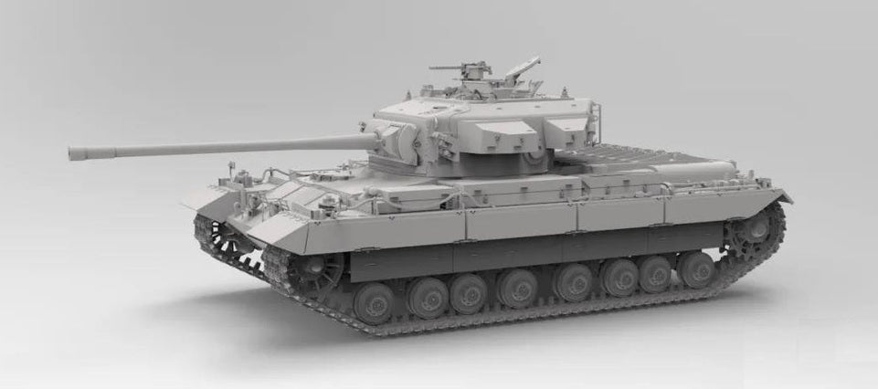 Amusing Hobby 35A042 1/35 British FV221 Caernarvon Heavy Tank w/ Movable Tracks