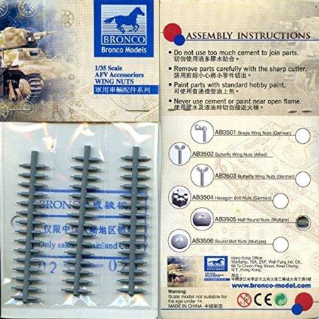 1/35 HALF ROUND BOLT NUTS (GENERAL PURPOSE)