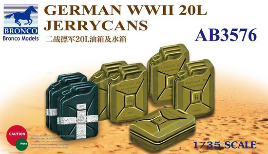 1/35 GERMAN WWII 20L JERRYCANS