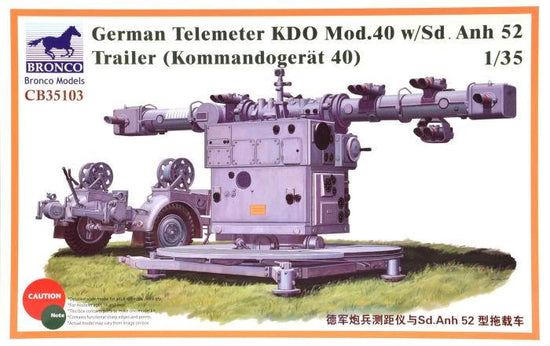 1/35 GR. TELEMETER KDO MOD.40 W/SD.ANH52 TRAILER