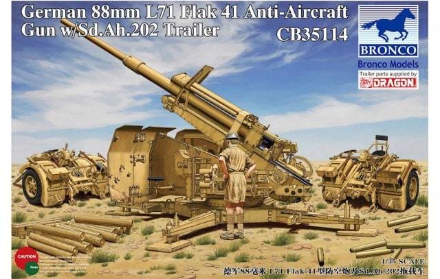 1/35 GERMAN 88mm L71 FLAK41 ANTI-AIRCRAFT GUN