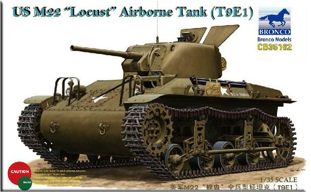 1/35 US M22 'LOCUST' AIRBORNE TANK (T9E1)