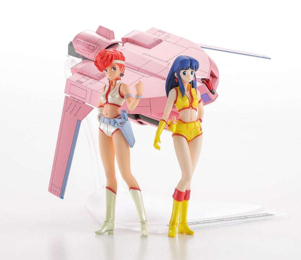 Hasegawa  #64524  1/20 KEI & YURI “Dirty Pair” w/ 1/300 Lovely Angel