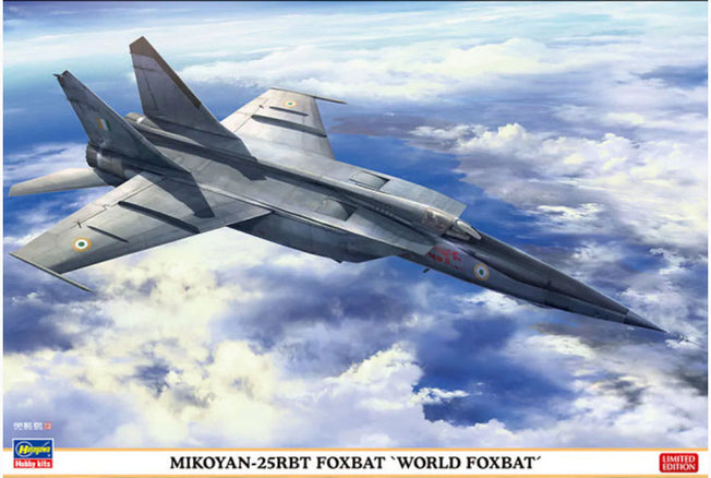 1/72 MIKOYAN-25RBT FOXBAT HASEGAWA 02308