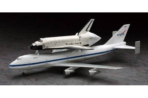 1/200 Space Shuttle Orbiter & Boeing 747 Shuttle Carrier Aircraft- 2 models Set