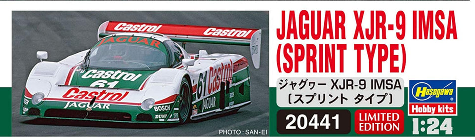 1/24 JAGUAR XJR-9 IMSA (SPRINT TYPE) LIMITED EDITION by HASEGAWA