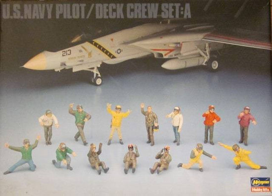 1/48 U.S. NAVY PILOR AND CREW SET A